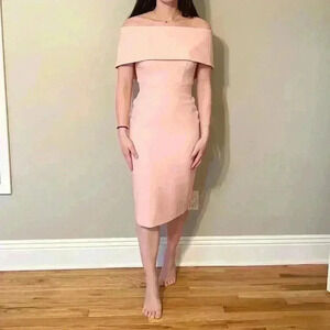 Off the Shoulder Midi Dress